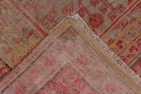 Antique Khotan Area Rug (6' x 13')